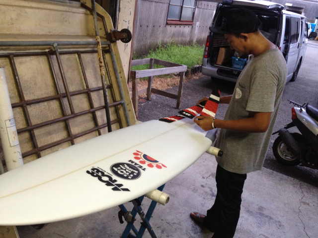 PIONEER MOSS CUSTOM SURFBOARDS 5'10 PU｜マリンスポーツ